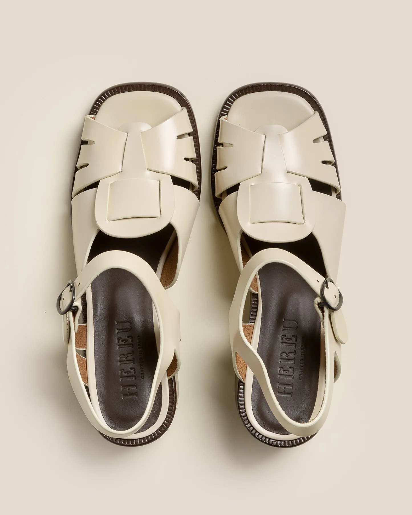 Hereu Studio Ancora Squared Heeled> Sandals