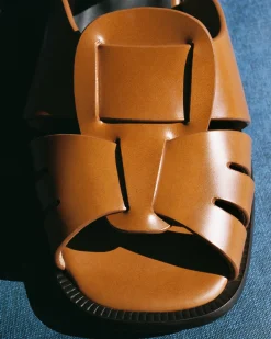 Hereu Studio Ancora Squared Heeled Slide><noscript><img width=