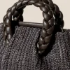 Hereu Studio Bombon M Raffia> Crossbody Bags