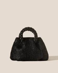 Hereu Studio Bombon M Raffia> Crossbody Bags