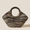 Hereu Studio Cabassa Raffia Bicolour> Tote Bags