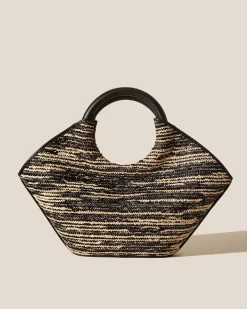 Hereu Studio Cabassa Raffia Bicolour> Basket Bags