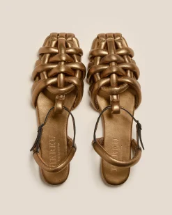 Hereu Studio Cabersa Metallic> Sandals