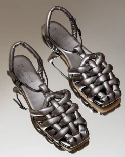 Hereu Studio Cabersa Metallic> Sandals