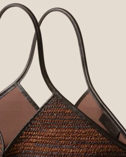 Hereu Studio Calella Raffia Bicolour> Tote Bags