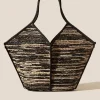 Hereu Studio Calella Raffia Bicolour> Tote Bags