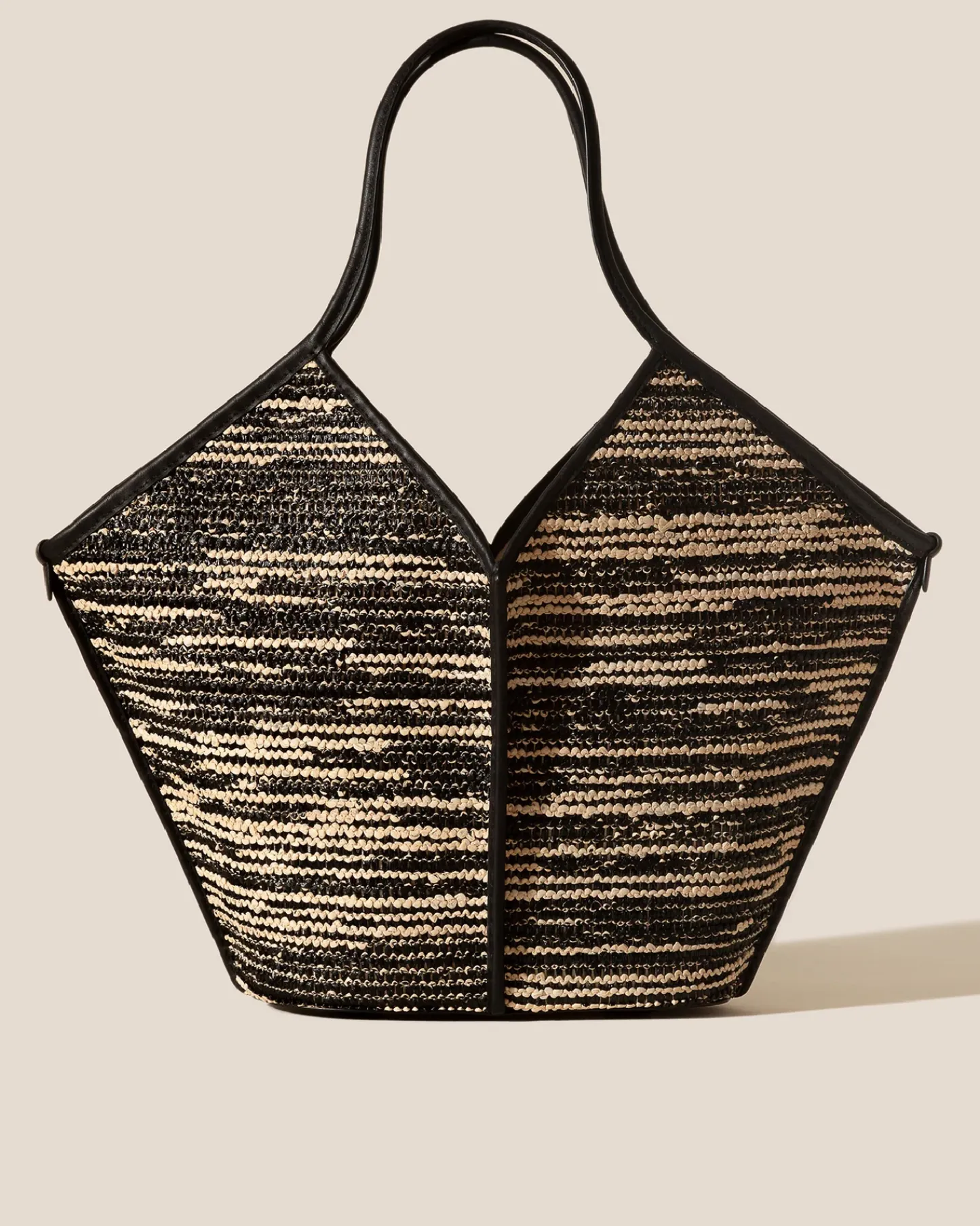 Hereu Studio Calella Raffia Bicolour> Tote Bags