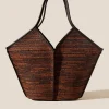 Hereu Studio Calella Raffia Bicolour> Shoulder Bags