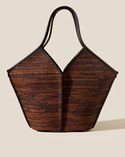 Hereu Studio Calella Raffia Bicolour> Shoulder Bags
