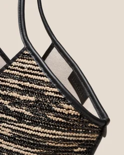 Hereu Studio Calella Raffia Bicolour> Shoulder Bags