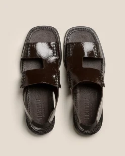 Hereu Studio Llaut Square Crinkled Glossy> Loafers