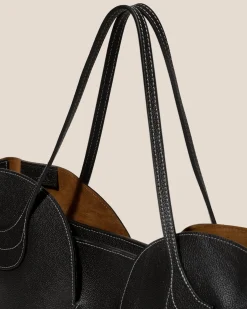 Hereu Studio Sepal L Grainy> Tote Bags